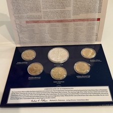 United States Mint 2013 Annual Uncirculated Dollar Coin Set $1 in OGP w/ COA