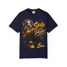 King Ram Illustration T-Shirt | Strike With P...