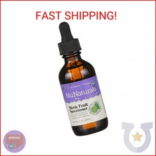 NuNaturals All-Natural Monk Fruit Liquid Plant-Based Sweetener, Zero-Calorie, Lo