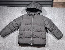 Swiss Tech Children's Black Hooded Full Zip Jacket Size XS(4-5)