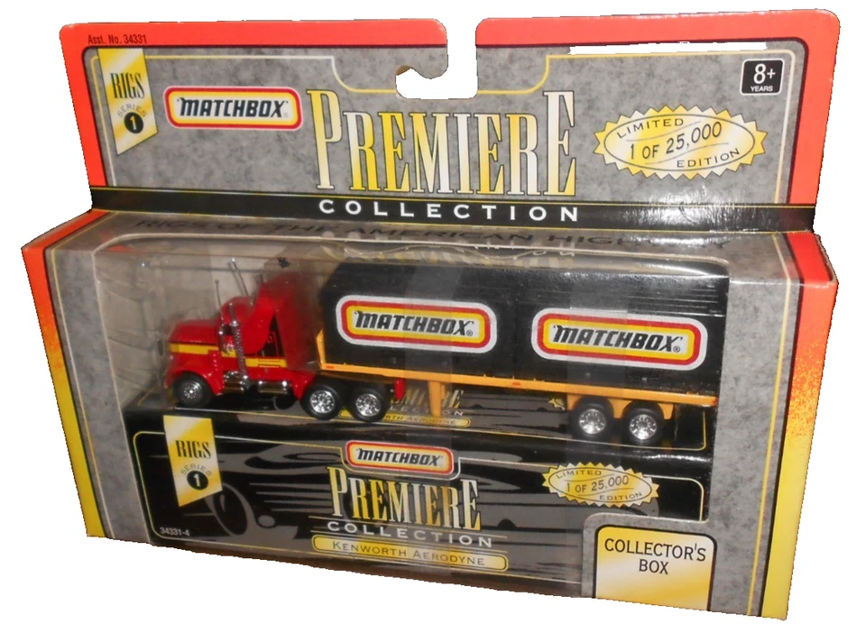 Matchbox Premiere Collection Rigs Of American Hwy, Series 1 - Kenworth Aerodyne. - Image 4 of 4
