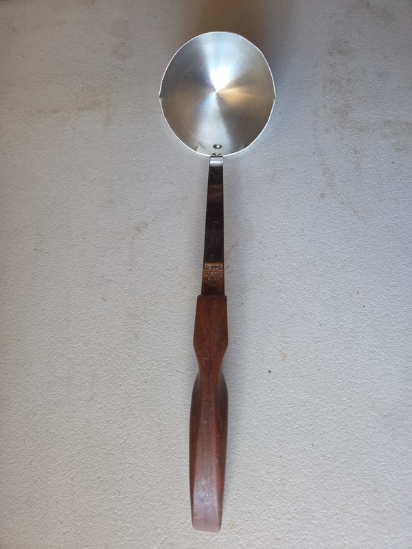 Vintage Cutco No. 15 Ladle Soup Serving Utensil Made in USA Stainless 12" Spoon