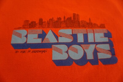 Beastie Boys To the 5 Boroughs Concert T Shirt 2004 Size