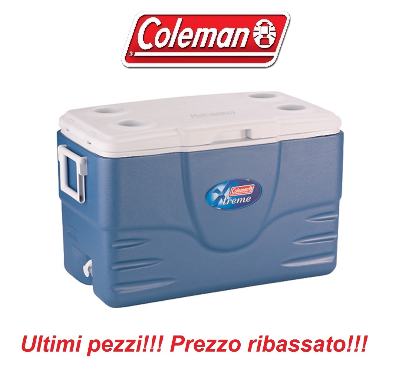 Conteneur thermique Frigo COLEMAN Xtreme 52 performances à 5 jours Conteneur thermique Frigo COLEMAN Xtreme 52 performances à 5 jours