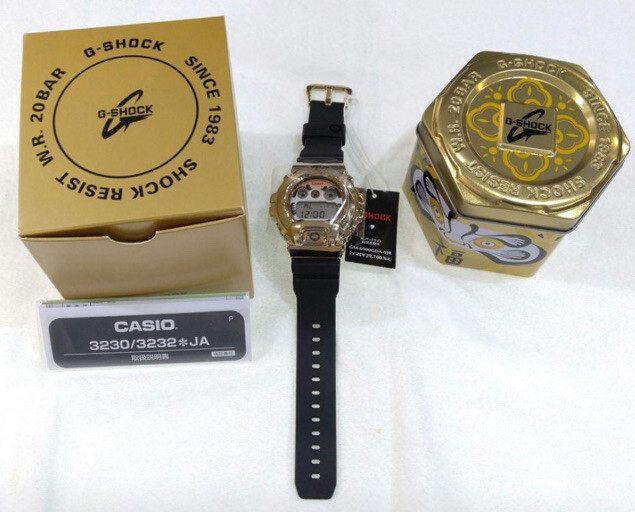 カシオ G-SHOCK  達磨モデル gm-6900gda-9jr CASIO G-SHOCK GOLD DARUMA GM-6900GDA-9JR LIMITED EDITION JDM