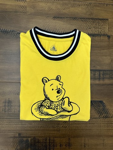 NWT Disney Parks Winnie the Pooh OH BOTHER Ringer T-Shirt for Women Small - Picture 6 of 6