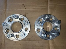 ACCELATEC Wheel Spacer Hub Centric 25mm Silver Pair Focus ST 2013-2018