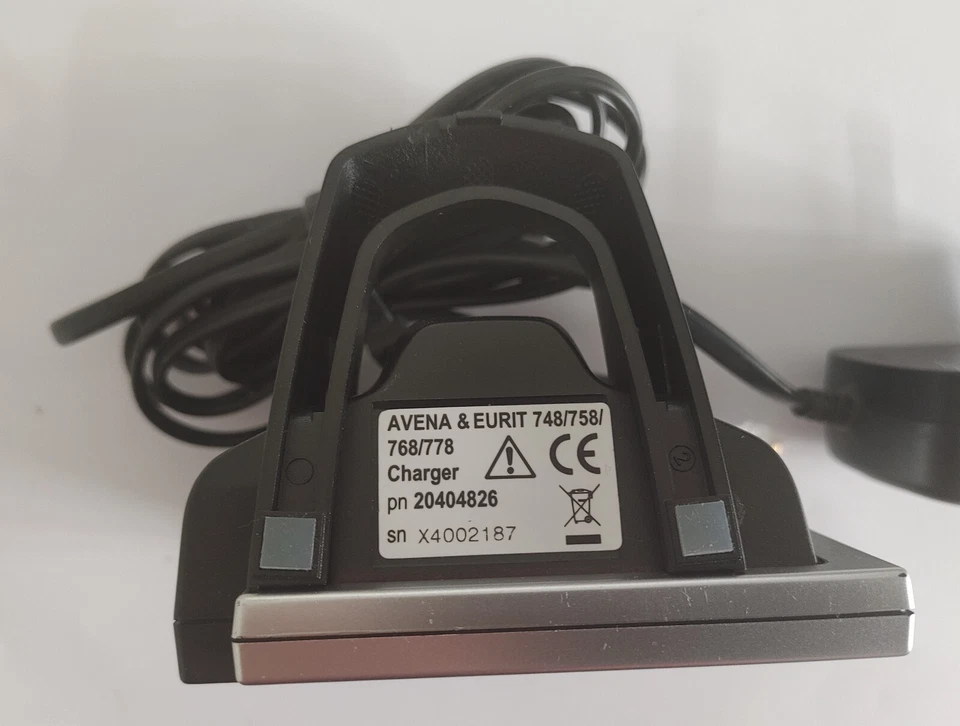 Ladeschale Charger mit Netzteil für Swissvoice Avena Eurit 748 758 - Bild 2 von 2