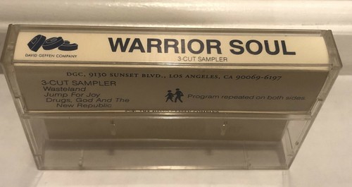 SELTENE WARRIOR SOUL Promo DGC Kassette sehr guter Zustand ++ sauber! Band 3-Song SAMPLER WASTELAND - Bild 2 von 4