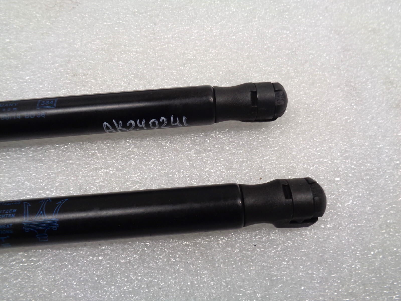 14-20 Maserati Ghibli Hood Bonnet Lift Gas Strut Shock Support Set OEM AK240241