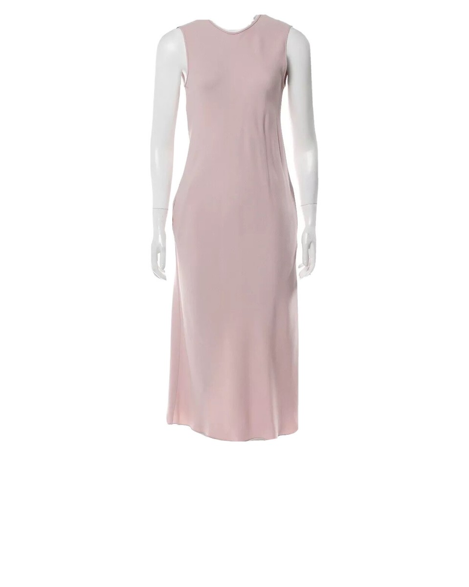 S MAX MARA POWDER BABY PINK SHEATH Midi DRESS POCKETS VISCOSE $580 Size IT  36 | eBay