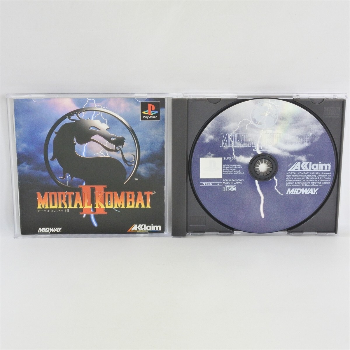 MORTAL KOMBAT II 2 PS1 Playstation For JP System 2083 p1 | eBay