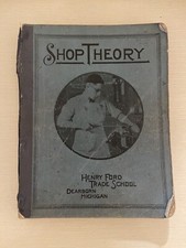 Vintage 1940s “Shop Theory” Henry Ford Trade School Text Book Michigan