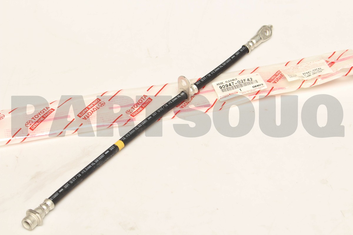 9094702F42 Genuine Toyota HOSE, FLEXIBLE, NO.1(FOR FRONT) 90947 