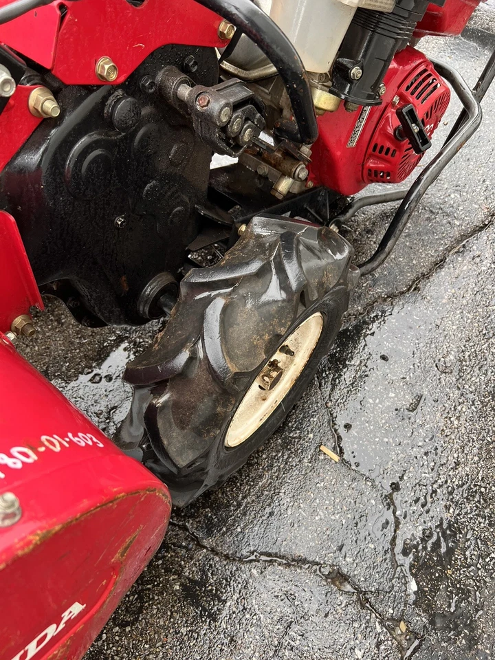 Used Rear Tine Tiller Honda FRC800 Earth moving Cultivator Commercial 20" Lawn - Image 3 of 4
