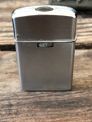 Vintage Sarome Cigarette Cigar Lighter Chrome Gas Butane