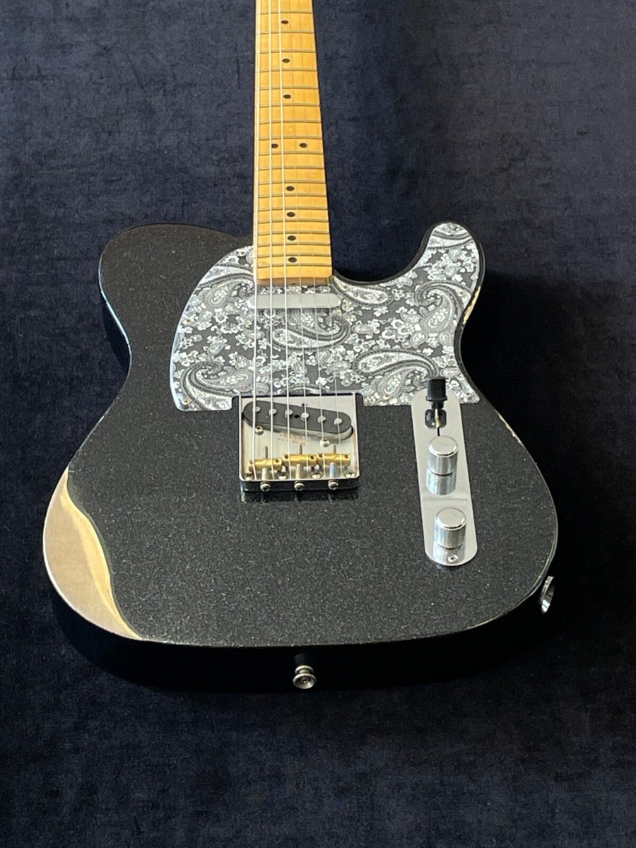 Fender Brad Paisley Road Worn Telecaster - Black Sparkle | eBay