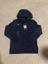 Youth Nike Training Pullover Hoodie 836308-419 Navy Blue Size S B-5