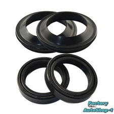 4Pcs Front Fork Damper Shock Absorber Fork Dust Oil Seal Kit For Motorcycles