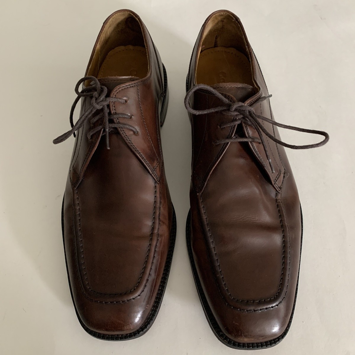 Cole Haan Brown Eaton Apron C07138 Lace Up Oxfords Moc Toe  display picture 2