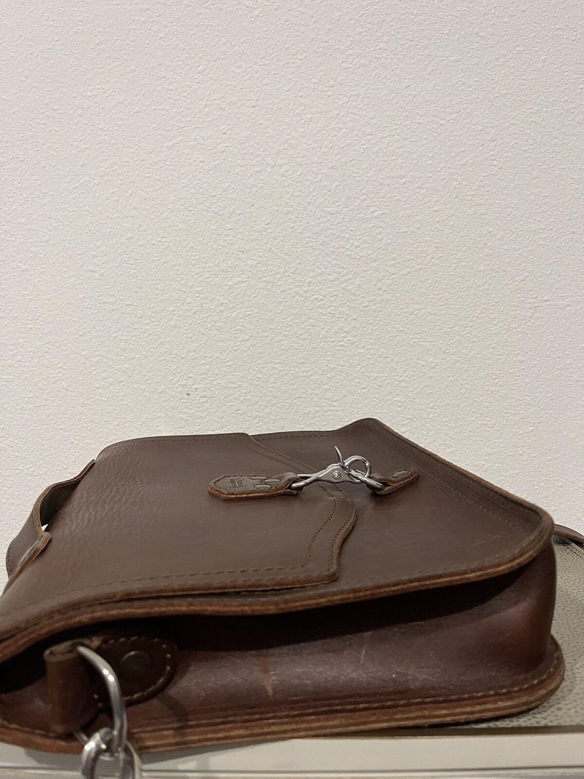 Saddleback Leather Slim Briefcase, Chestnut Brown Leather eBay