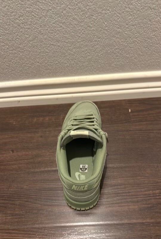 Nike Oil Green Premium Dunks. Size 10.5 - image 2