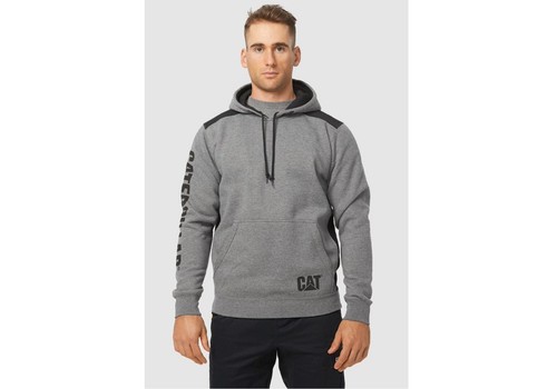 Caterpillar Comfortable Versatile Logo Panel Hooded Sweat Shirt Mens - WWZ - Picture 7 of 24