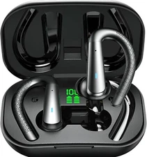Bluetooth 5.3 Headset Wireless Earphones Stereo Noise Reduction Sport Ear-hook