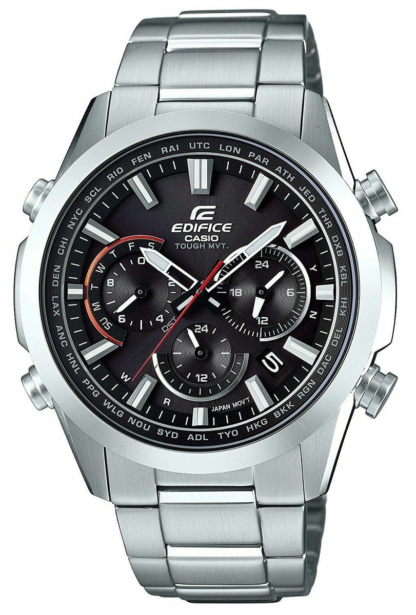 時計 CASIO EDIFICE EQB-600D-1A2JF CASIO 2017 EDIFICE Radio Wave Solar EQW-T650D-1AJF Men's