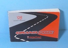 98 1998 Pontiac Grand Prix Owners Manual 98 1998 Pontiac Grand Prix Owners Manual