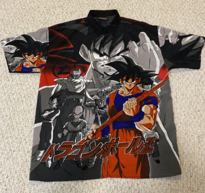 dragon ball button up