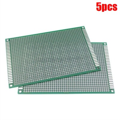 5Pcs Double Side Board 8CMX12CM Protoboard Circuit Universal Prototype Pcb Ne ig