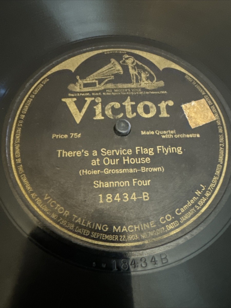Victor 78 RPM Peerless Quartet / Shannon Four - Liberty Bell