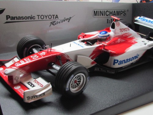 MINICHAMPS / F1 2003 TOYOTA F1 PRESS CAR- OLIVIER PANIS - 1/18 SCALE MODEL CAR - Picture 10 of 10