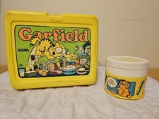 Vintage 1978 Garfield Lunchbox & Thermos MADE IN THE USA
