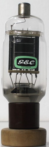 cv1076 tube GEC Marconi Osram valve black plate power triode black plate amp - Picture 3 of 8
