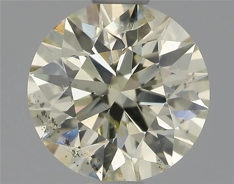 GIA Certified 0.90 Ct Loose Excellent Round 6 mm Natural Diamond O To P Clarity - Image 2 of 4