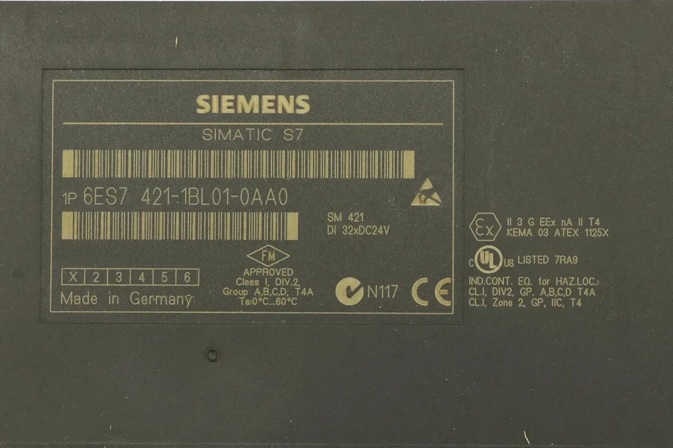 Siemens 6ES7 421-1BL01-0AA0 Simatic S7-400 Signal Module, New Boxed - Image 2 of 2