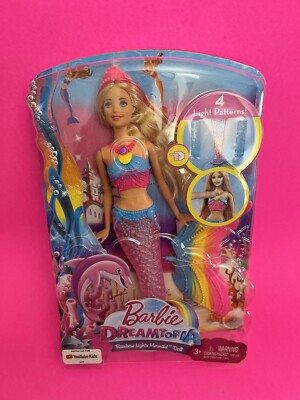 Barbie Dreamtopia Sirena Luces Juguetes De Sirenas De Barbie