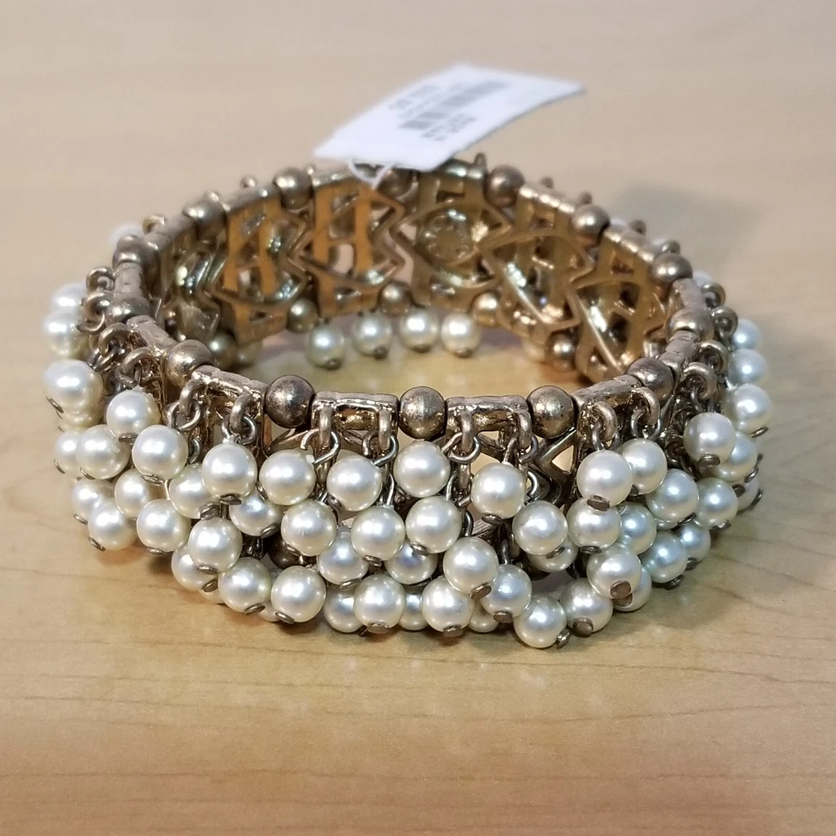 J crew pearl bracelet clearance
