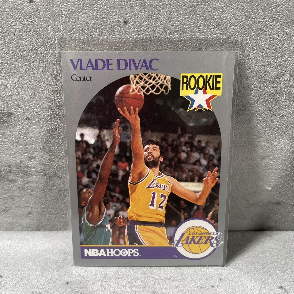 Vlade Divac Shawn Kemp Rookie Card 199091 NBA Hoops 154 179 RC Lot