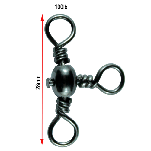 Japanese Made Sorido Fishing Swivels Barrel - Barrel Snap - 3 Way Aussie Stock - Picture 15 of 18
