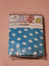 New Blue Dots Summer Infant Ultra Plush 16x32 Standard Changing Pad Cover