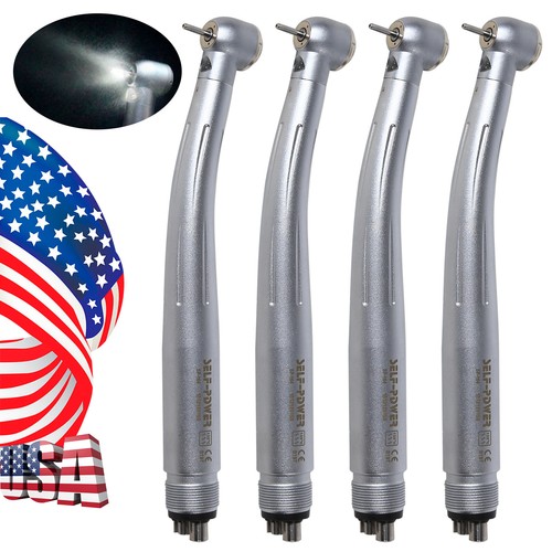 1/5/10/20/30/50 Dental LED Optic E-generator handpiece 4-H Air Turbine fit KV - Bild 9 von 14