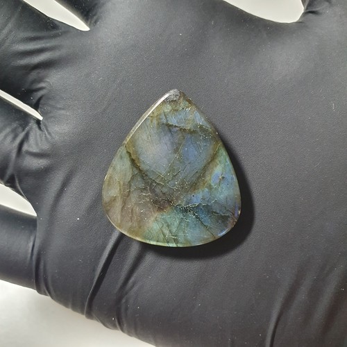 Labradorite Cabochon Polished Tear Drop Crystal for Handmade Jewellery Craft DIY - Picture 13 of 20