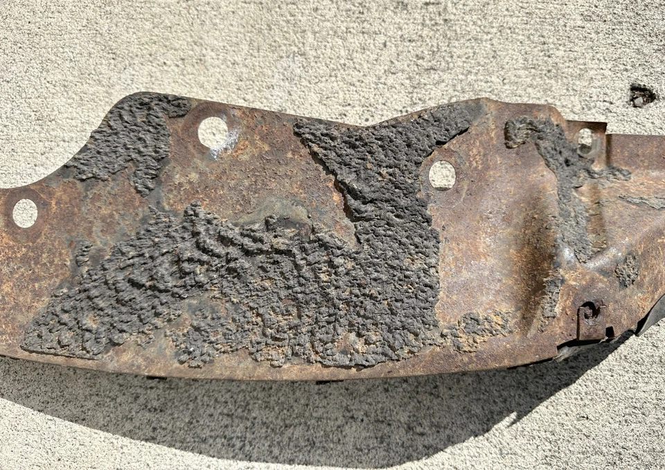 1964 Plymouth Fury Belvedere Savoy RH Passenger Side Fender Splash Shield 64 426 - Image 4 of 4