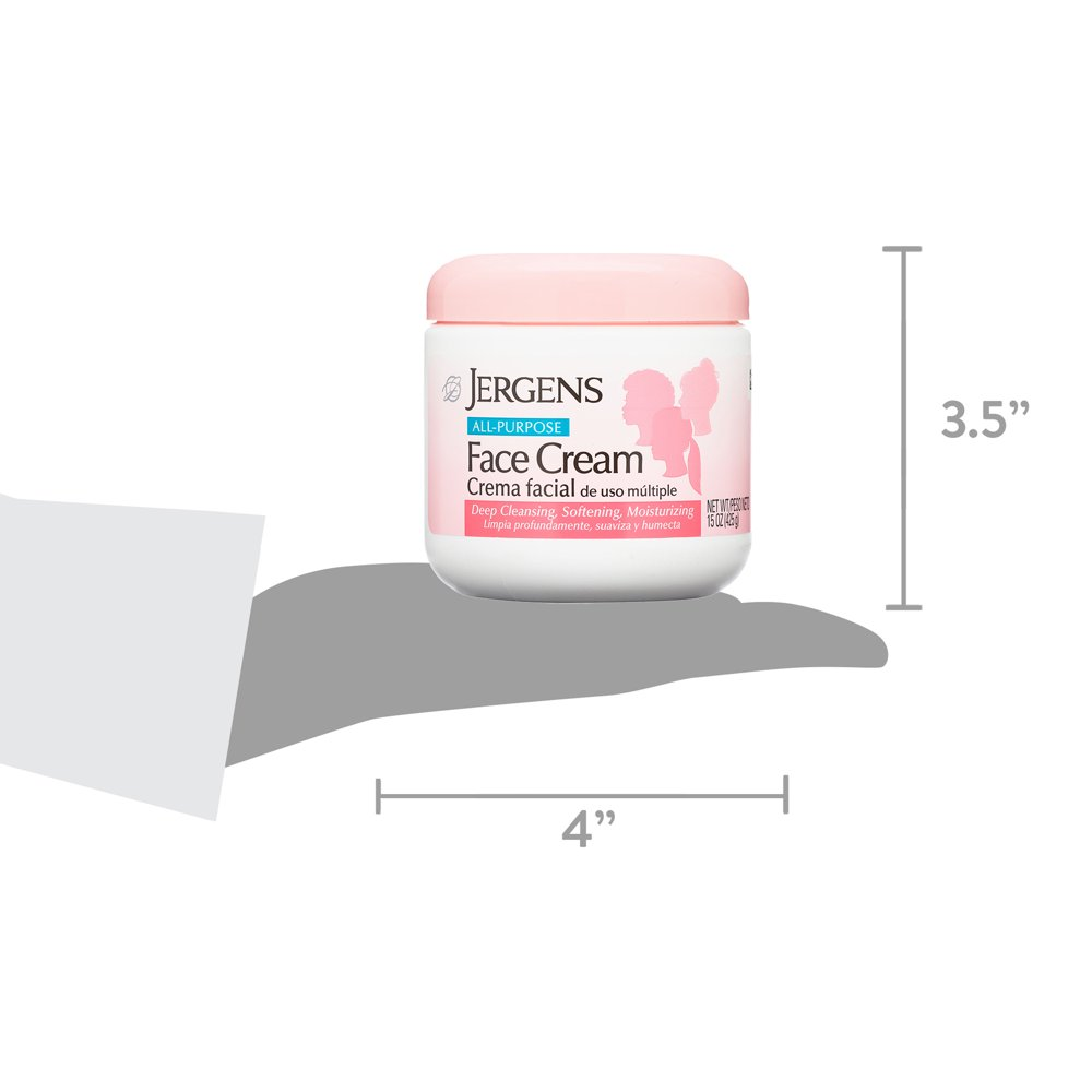 Jergens All Purpose Face Cream Moisturizer Lotion, 15 Fl Oz eBay