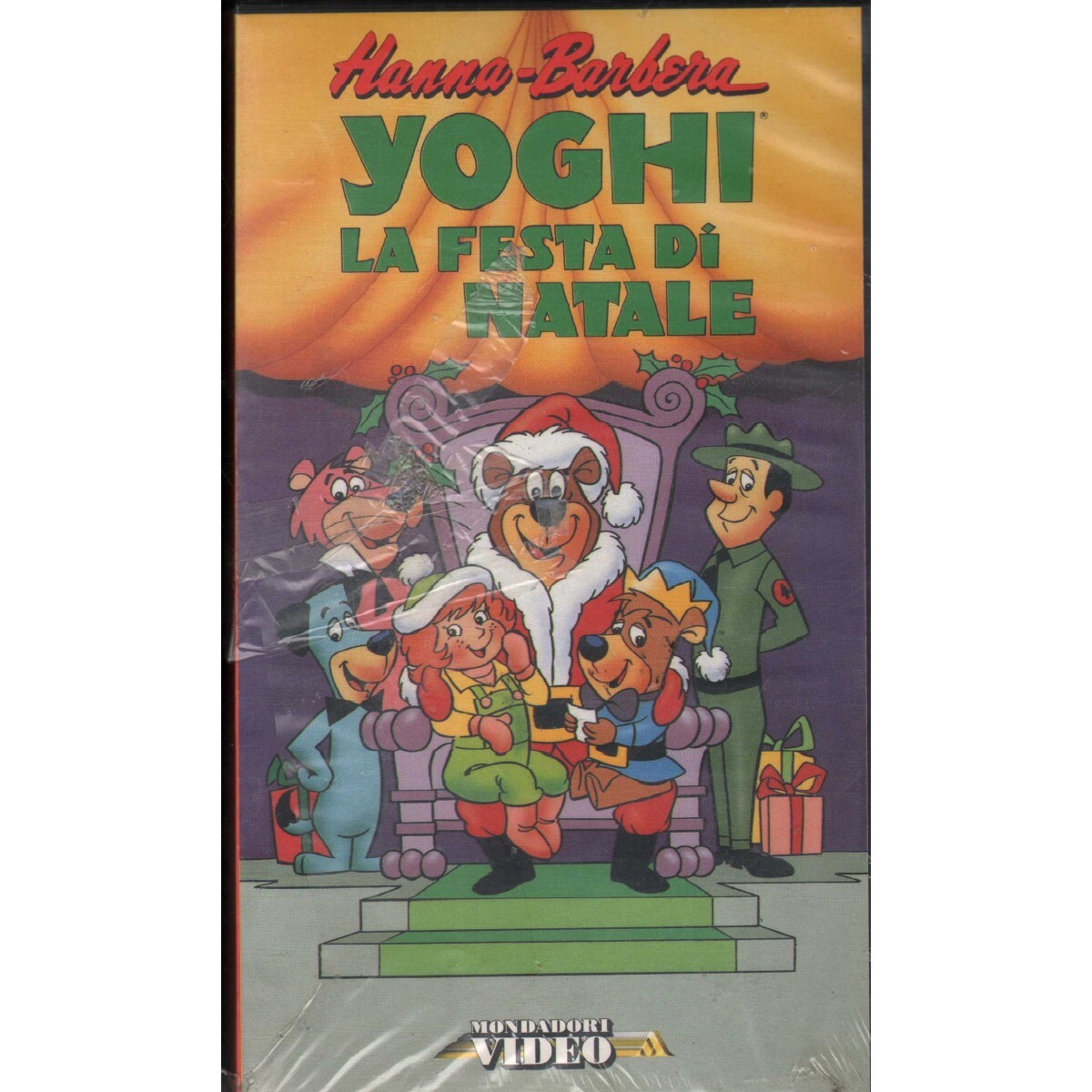 Yoghi - Christmas Party VHS Hanna - Barbera Univideo - PSC3904 Sealed