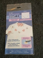 HEARTS Soft Impressions Embossing Template /w Bonding Secret 21605 SEALED VTG US