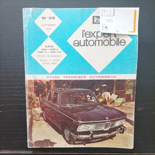Revue technique BMW 2000 2000 A BMW 2000 Ti 2000 Tilux RTA - 第 1/9 張圖片